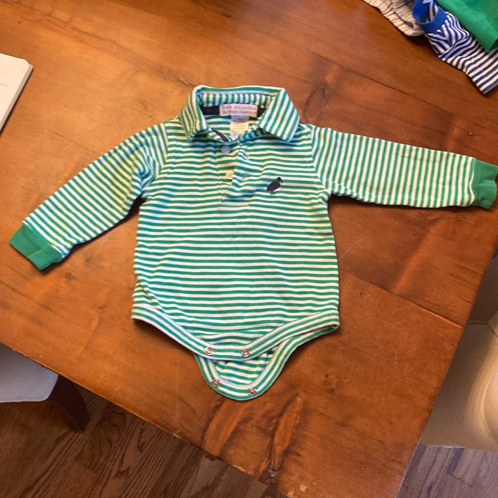 The Beaufort bonnet company boys long sleeve onesie